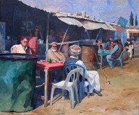 Naseeb Khan, 20 x 24 Inch, Oil on Canvas, Landscape Painting, AC-NSBK-004 Naseeb Khan, 20 x 24 Inch, Oil on Canvas, Landscape Painting, AC-NSBK-004